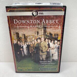 Downton Abbey Season 2 DVD 2011 UK Edition Maggie Smith Drama Pre-Owned